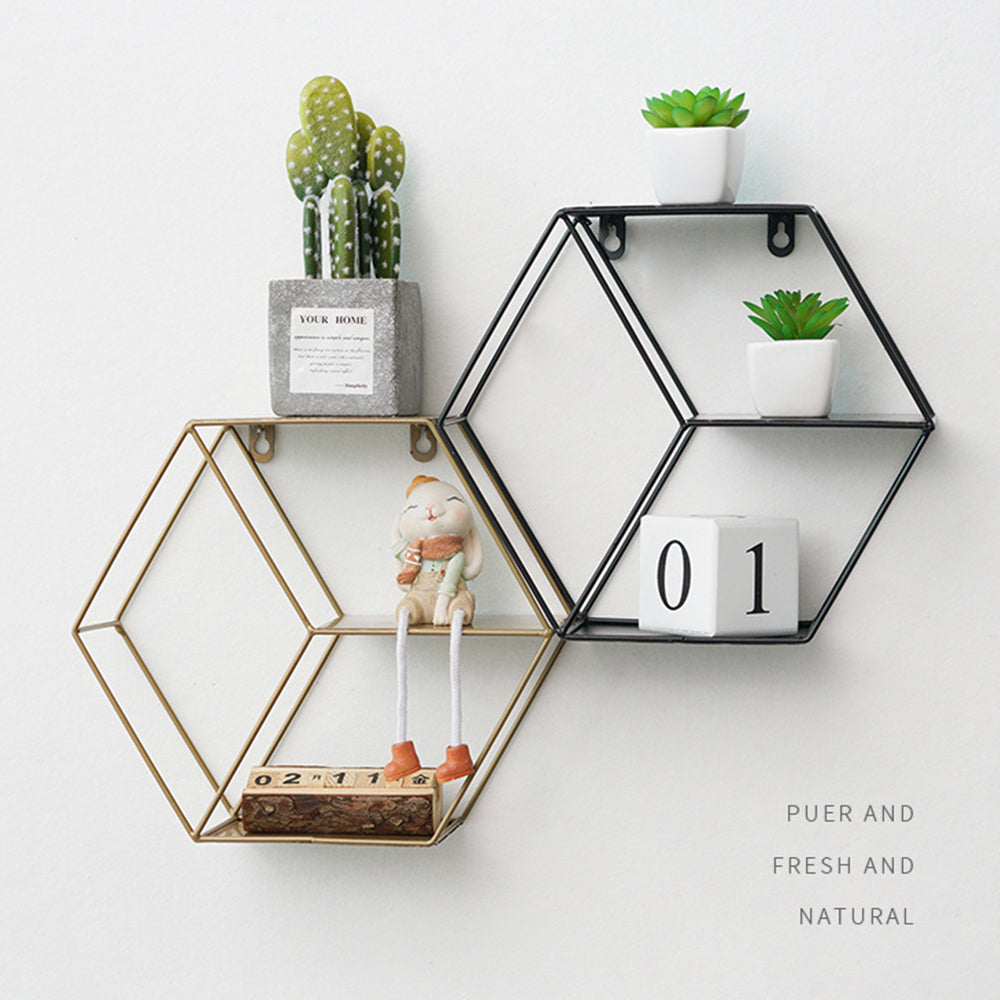 Renliss Honeycomb Wall Shelf