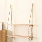 Renliss Boho Hanging Shelf