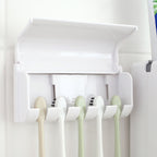 Renliss No drill Toothbrush & Toothpaste Holder