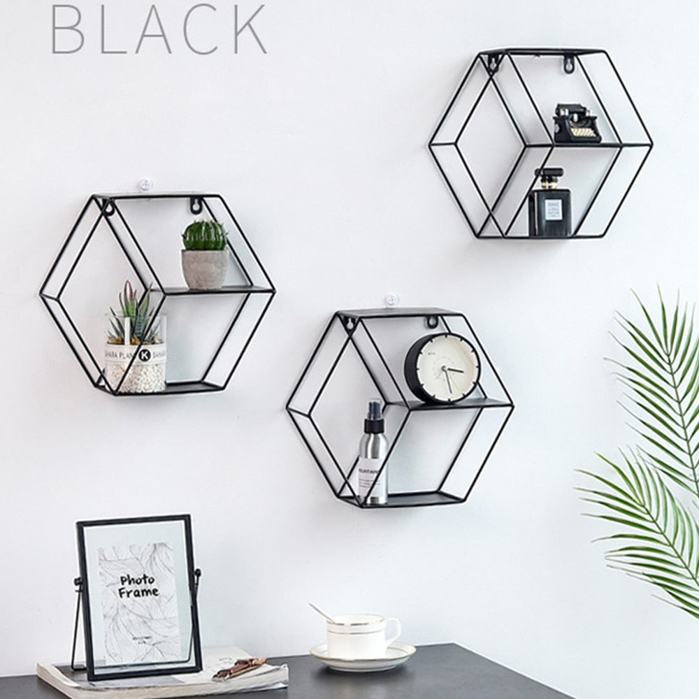 Renliss Honeycomb Wall Shelf
